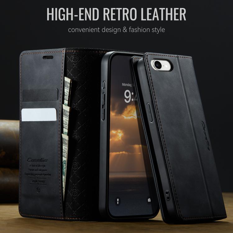 CaseMe 033 Calf Leather Lining Microfibre RFID Blocking Phone Case