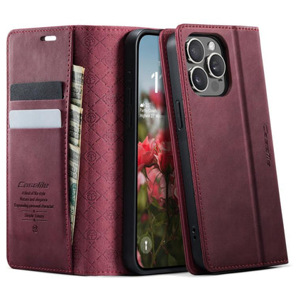 CaseMe 033 Calf Leather Lining Microfibre RFID Blocking Phone Case