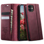 CaseMe 033 Calf Leather Lining Microfibre RFID Blocking Phone Case, For iPhone 12 mini, For iPhone 11 Pro Max, For iPhone 11, For iPhone 11 Pro