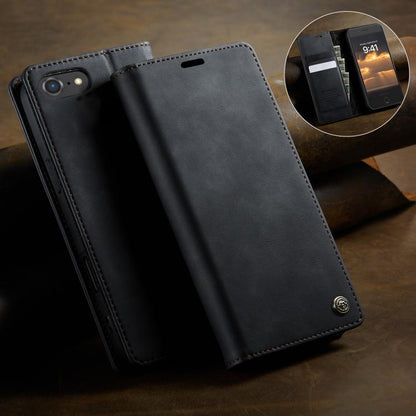 CaseMe 033 Calf Leather Lining Microfibre RFID Blocking Phone Case
