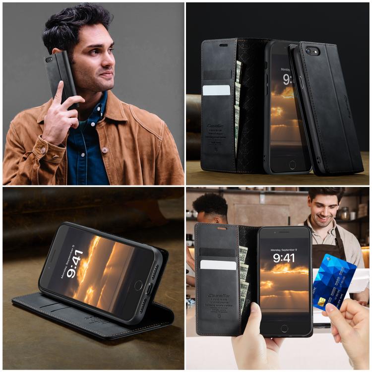 CaseMe 033 Calf Leather Lining Microfibre RFID Blocking Phone Case