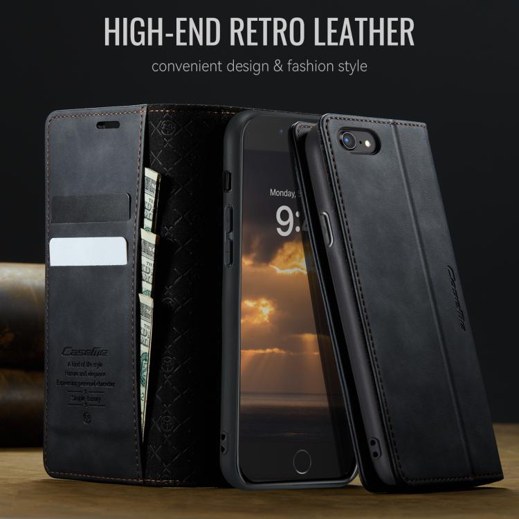 CaseMe 033 Calf Leather Lining Microfibre RFID Blocking Phone Case