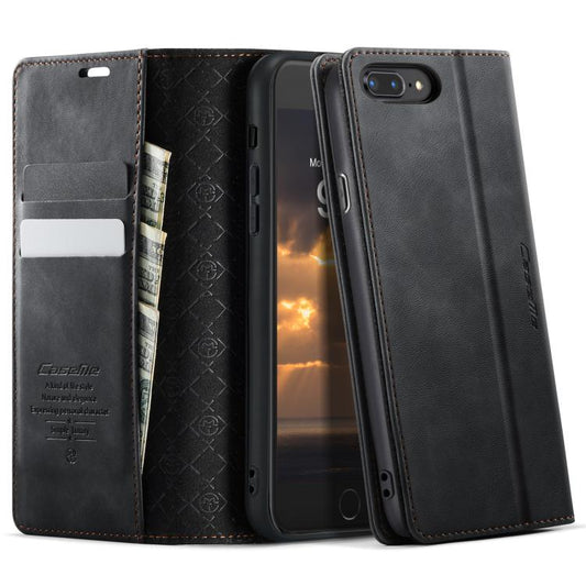 CaseMe 033 Calf Leather Lining Microfibre RFID Blocking Phone Case, For iPhone 7 Plus / 8 Plus