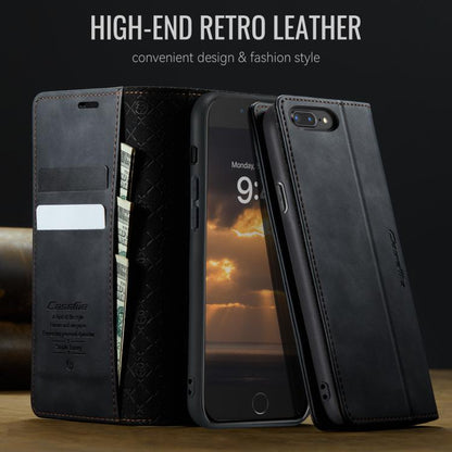 CaseMe 033 Calf Leather Lining Microfibre RFID Blocking Phone Case, For iPhone 7 Plus / 8 Plus
