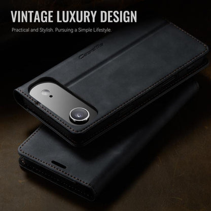 CaseMe 033 Calf Leather Lining Microfibre RFID Blocking Phone Case, For iPhone Air, For iPhone 16 Pro Max, For iPhone 16 Pro, For iPhone 16 Plus