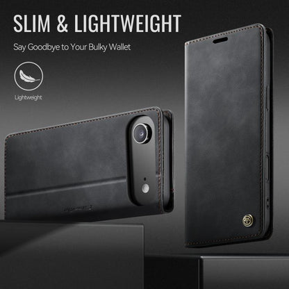 CaseMe 033 Calf Leather Lining Microfibre RFID Blocking Phone Case, For iPhone Air, For iPhone 16 Pro Max, For iPhone 16 Pro, For iPhone 16 Plus