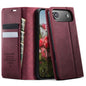 CaseMe 033 Calf Leather Lining Microfibre RFID Blocking Phone Case, For iPhone Air, For iPhone 16 Pro Max, For iPhone 16 Pro, For iPhone 16 Plus