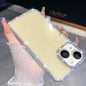 Rhinestone Glitter TPU 4-corners Anti-fall Phone Case, For iPhone 14, For iPhone 14 Pro, For iPhone 14 Pro Max, For iPhone 13 Pro Max