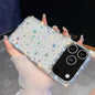 Rhinestone Glitter TPU 4-corners Anti-fall Phone Case