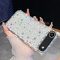 Rhinestone Glitter TPU 4-corners Anti-fall Phone Case