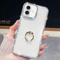 Rhinestone Glitter TPU Ring Holder Anti-fall Phone Case, For iPhone 16, For iPhone 15 Pro Max, For iPhone 15 Pro, For iPhone 15