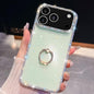 Rhinestone Glitter TPU Ring Holder Anti-fall Phone Case, For iPhone 17 Pro Max, For iPhone 17 Pro, For iPhone 17, For iPhone Air