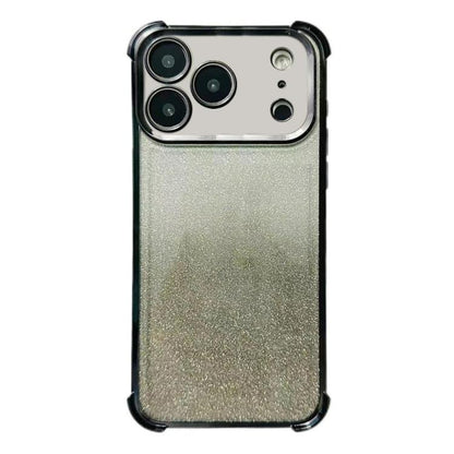 Electrpolated Glitter Four-corner Shockproof Space TPU Phone Case, For iPhone 17e / 16e, For iPhone 17 Pro Max, For iPhone 17 Pro, For iPhone 17