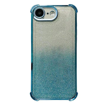 Electrpolated Glitter Four-corner Shockproof Space TPU Phone Case