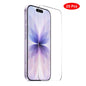 JUNSUNMAY 25pcs Thickened Glue No White Edge Screen Tempered Glass Film, For iPhone 18 Pro / 17 Pro, For iPhone 18 Pro Max / 17 Pro Max, For iPhone 17, For iPhone Air, For iPhone 16 Pro Max, For iPhone 16 Pro, For iPhone 16 Plus, For iPhone 16         ...