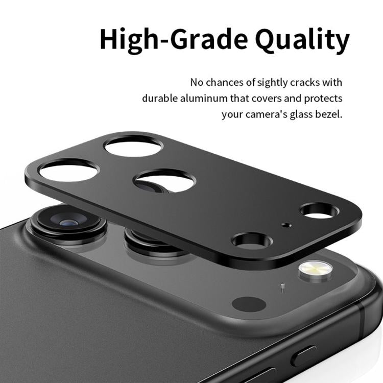 Kalebol Metal Hollow Lens Protection Ring, For iPhone 17 Pro Max, For iPhone 17 Pro, For iPhone 17, For iPhone Air, For iPhone 16e