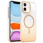 Gold Diamond Glitter Gradient MagSafe Shockproof Phone Case