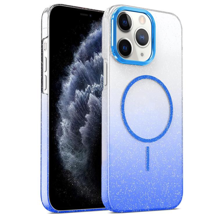 Gold Diamond Glitter Gradient MagSafe Shockproof Phone Case