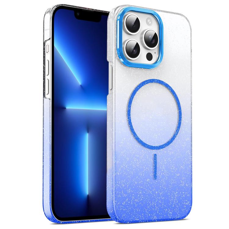 Gold Diamond Glitter Gradient MagSafe Shockproof Phone Case