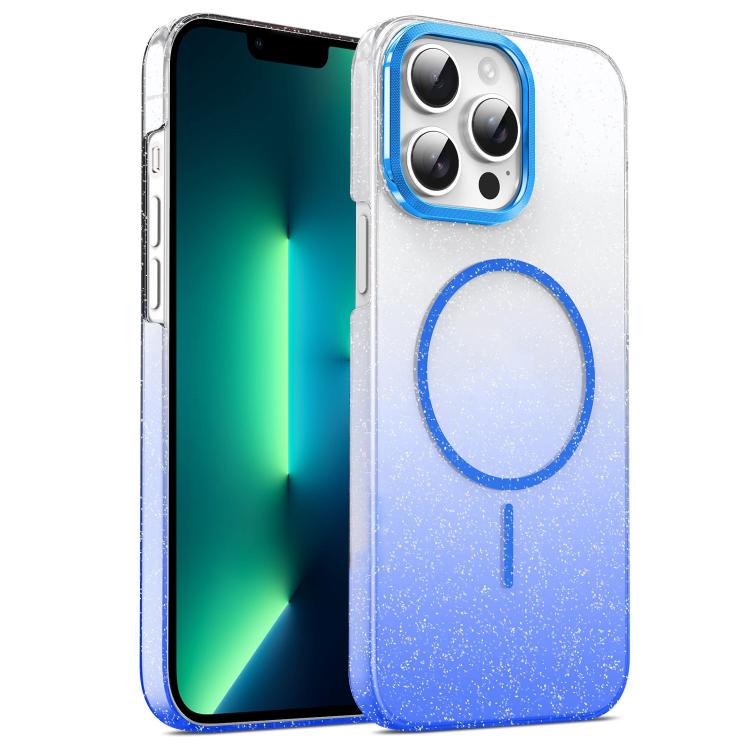 Gold Diamond Glitter Gradient MagSafe Shockproof Phone Case