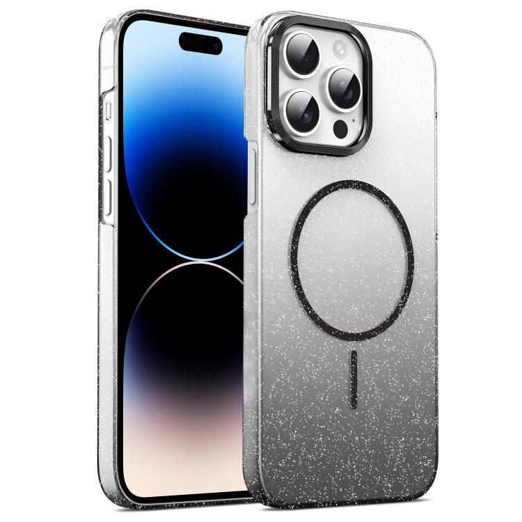 Gold Diamond Glitter Gradient MagSafe Shockproof Phone Case