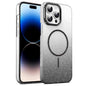 Gold Diamond Glitter Gradient MagSafe Shockproof Phone Case, For iPhone 14 Pro Max, For iPhone 13 Pro Max, For iPhone 13 Pro, For iPhone 13