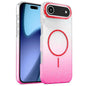 Gold Diamond Glitter Gradient MagSafe Shockproof Phone Case, For iPhone 17 Pro Max, For iPhone 17 Pro, For iPhone 17, For iPhone Air