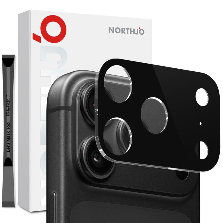 NORTHJO Camera Lens Protector 3D HD Tempered Glass Film, For iPhone Duo, For iPhone 18 Pro, For iPhone 18 Pro Max, For iPhone 17 Pro Max, For iPhone 17 Pro, For iPhone 17, For iPhone 17 Air