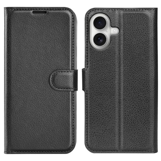 Litchi Texture Horizontal Flip Leather Phone Case with Holder, For iPhone 17, For iPhone Air