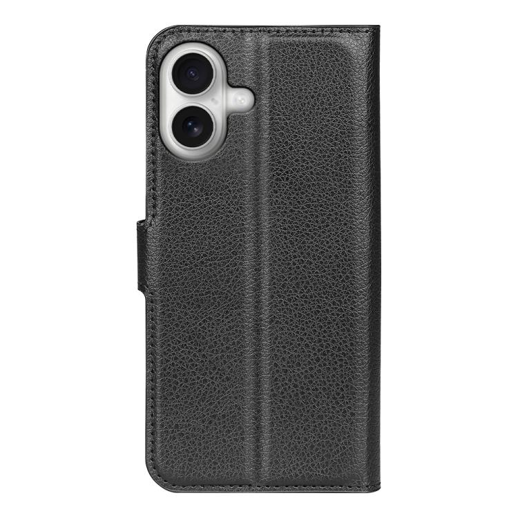 Litchi Texture Horizontal Flip Leather Phone Case with Holder, For iPhone 17, For iPhone Air