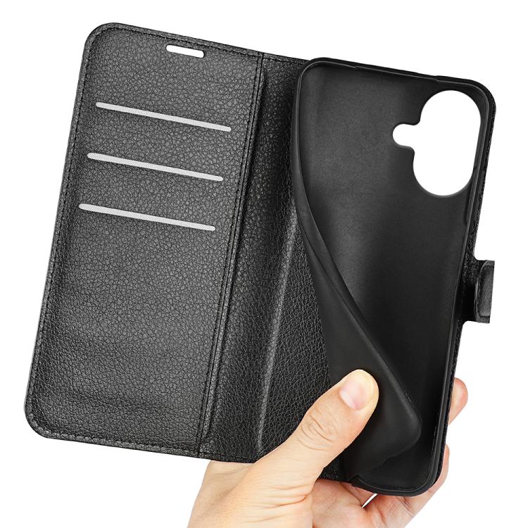 Litchi Texture Horizontal Flip Leather Phone Case with Holder, For iPhone 17, For iPhone Air