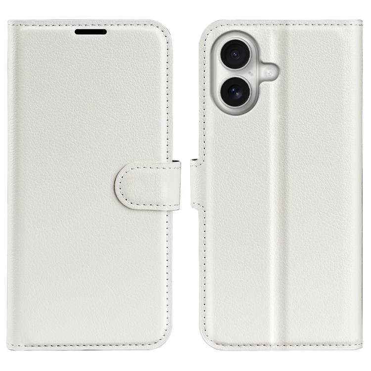Litchi Texture Horizontal Flip Leather Phone Case with Holder, For iPhone 17 Pro, For iPhone 17