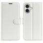 Litchi Texture Horizontal Flip Leather Phone Case with Holder, For iPhone 17 Pro, For iPhone 17