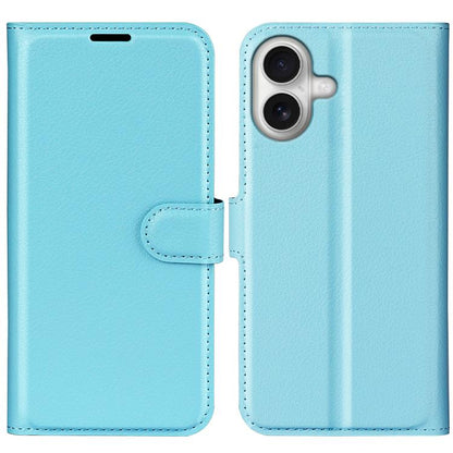 Litchi Texture Horizontal Flip Leather Phone Case with Holder, For iPhone 17 Pro, For iPhone 17