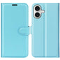 Litchi Texture Horizontal Flip Leather Phone Case with Holder, For iPhone 17 Pro, For iPhone 17