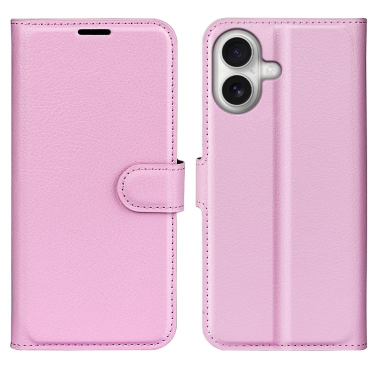Litchi Texture Horizontal Flip Leather Phone Case with Holder, For iPhone 17 Pro, For iPhone 17