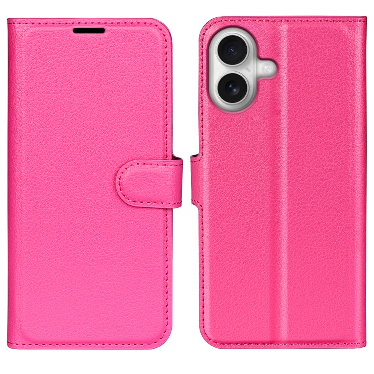 Litchi Texture Horizontal Flip Leather Phone Case with Holder, For iPhone 17 Pro, For iPhone 17