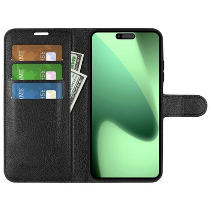 Litchi Texture Horizontal Flip Leather Phone Case with Holder, For iPhone 17 Pro, For iPhone 17