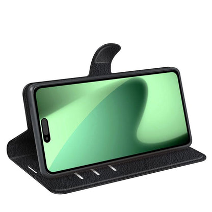 Litchi Texture Horizontal Flip Leather Phone Case with Holder, For iPhone 17 Pro, For iPhone 17
