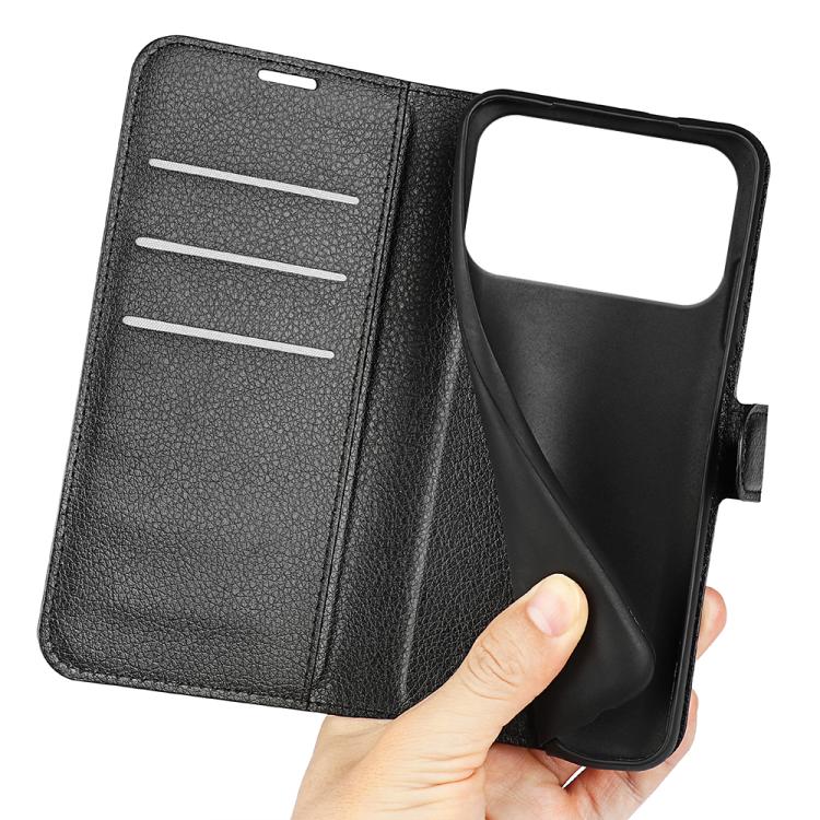 Litchi Texture Horizontal Flip Leather Phone Case with Holder, For iPhone 17 Pro, For iPhone 17