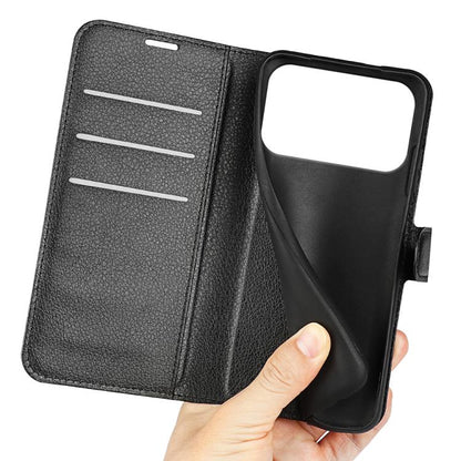 Litchi Texture Horizontal Flip Leather Phone Case with Holder, For iPhone 17 Pro, For iPhone 17