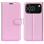 Litchi Texture Horizontal Flip Leather Phone Case with Holder, For iPhone 17 Pro, For iPhone 17