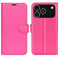 Litchi Texture Horizontal Flip Leather Phone Case with Holder, For iPhone 17 Pro, For iPhone 17