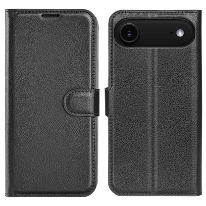 Litchi Texture Horizontal Flip Leather Phone Case with Holder, For iPhone Air