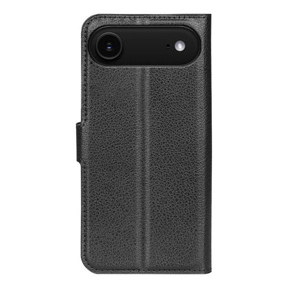 Litchi Texture Horizontal Flip Leather Phone Case with Holder, For iPhone Air