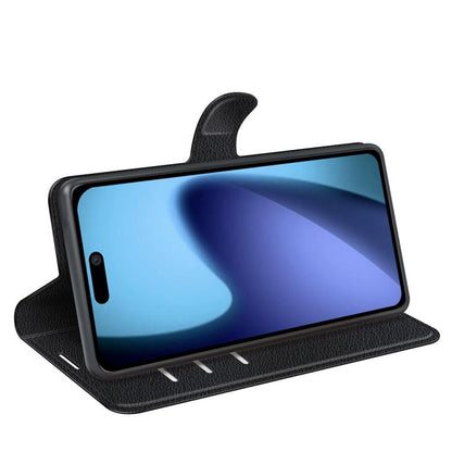 Litchi Texture Horizontal Flip Leather Phone Case with Holder, For iPhone Air
