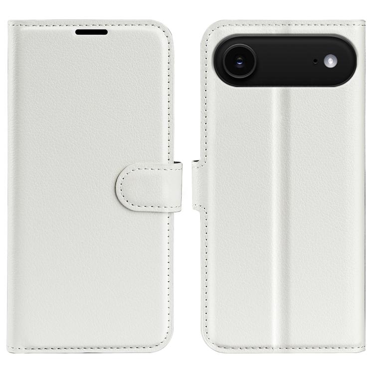 Litchi Texture Horizontal Flip Leather Phone Case with Holder, For iPhone Air
