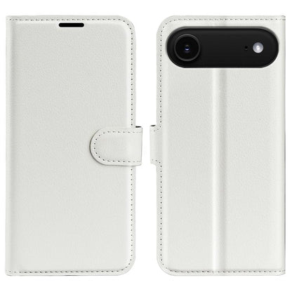 Litchi Texture Horizontal Flip Leather Phone Case with Holder, For iPhone Air
