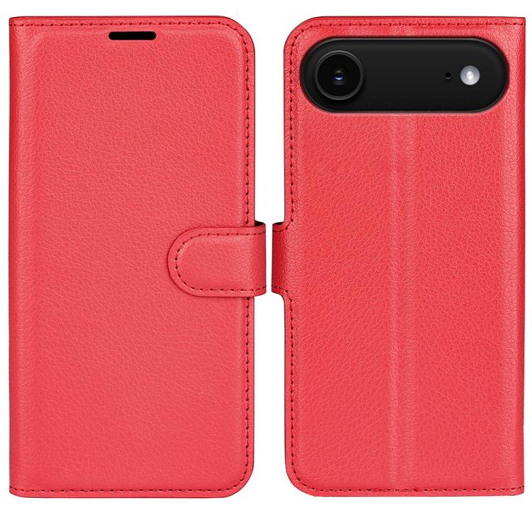 Litchi Texture Horizontal Flip Leather Phone Case with Holder, For iPhone Air
