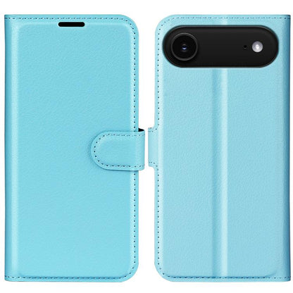 Litchi Texture Horizontal Flip Leather Phone Case with Holder, For iPhone Air